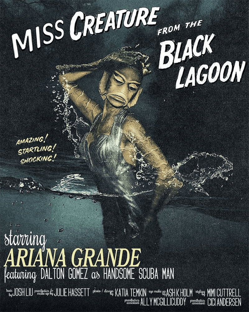 2021 Ariana Grande-Black Lagoon