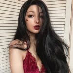 Musegetes Black Synthetic Lace Front Wigs With Baby Hair HS0039