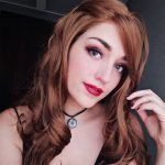 Musegetes Ombre Blonde and Brown Body Wave Synthetic Lace Front Wigs HS3030