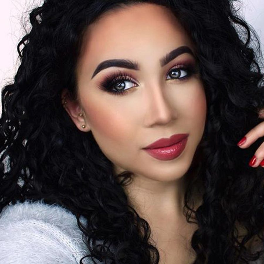 Musegetes Black Long Kinky Curly Synthetic Lace Front Wigs HS6051